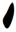 the Hanzi stroke dian (alternative shape)