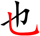 the Hanzi stroke shuwangou within a Chinese character
